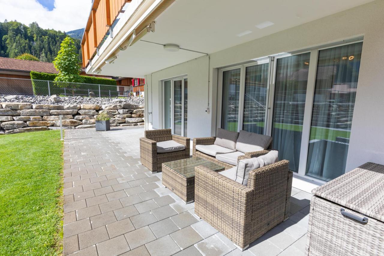 Moench Apartment - Aare Jungfrau Ag Wilderswil Ngoại thất bức ảnh